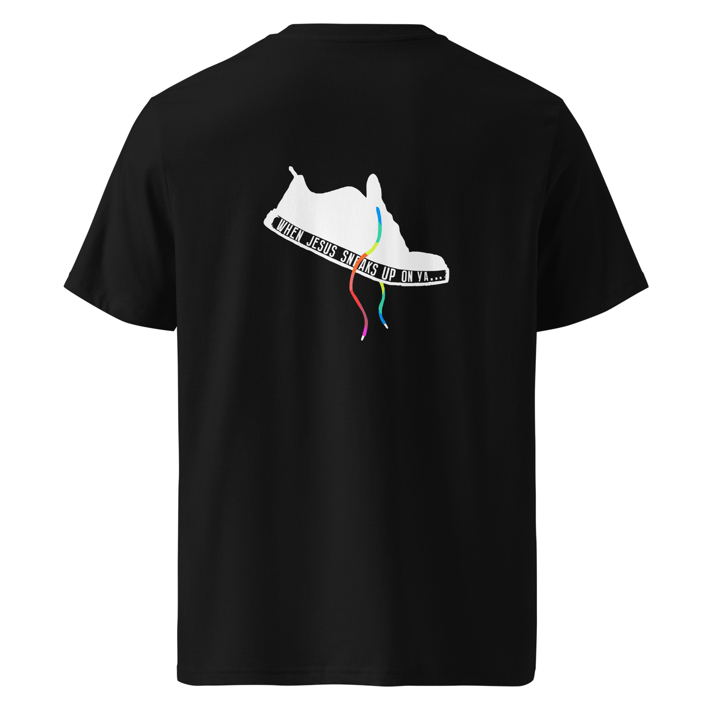 SNEAKER Black Tee
