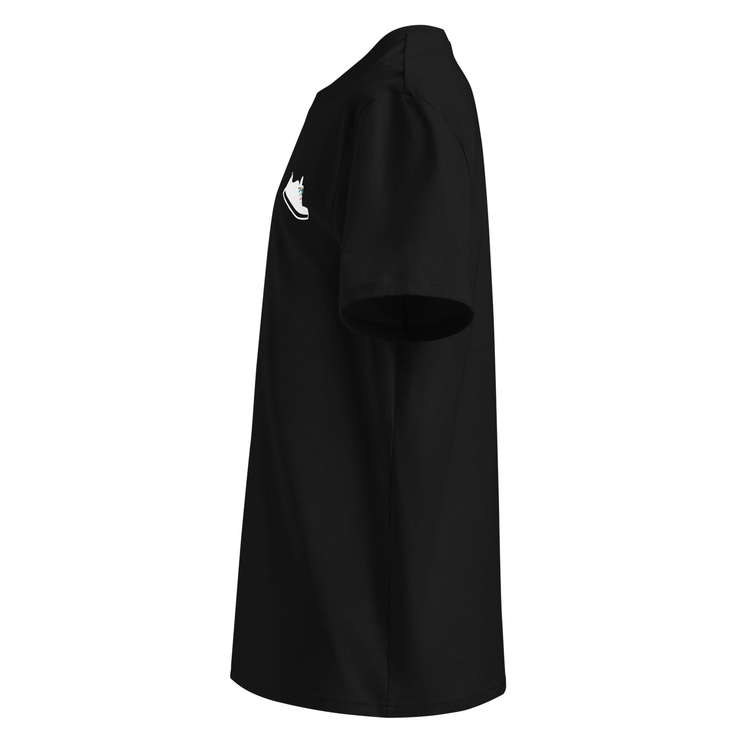 SNEAKER Black Tee